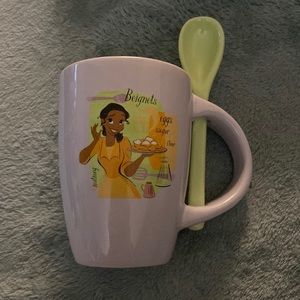 Disney Parks Epcot Food And Wine Tiana Mug With Spoon
